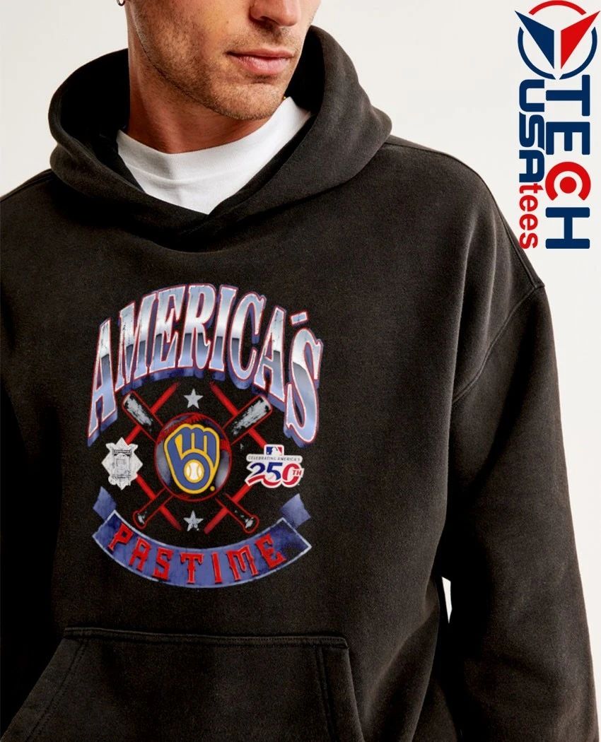 Milwaukee Brewers America’s Pastime Celebrating 250th shirt