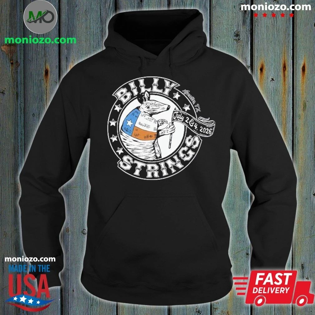 Billy Strings Jul 2-4 2026 Austin TX Armadillo Shirt