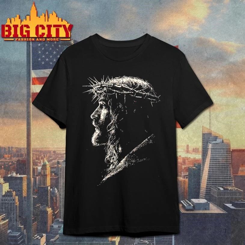 Jesus Crown of Thorns Sketch Vintage Shirt