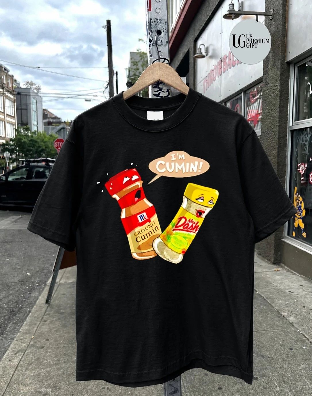 McCormick Ground Cumin and Mrs Dash Seasoning Blend I’m Cumin shirt
