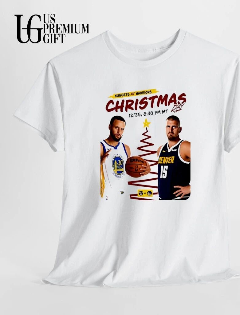 Golden State Warriors vs Denver Nuggets at Warrios Christmas Day December 25th 2026 shirt