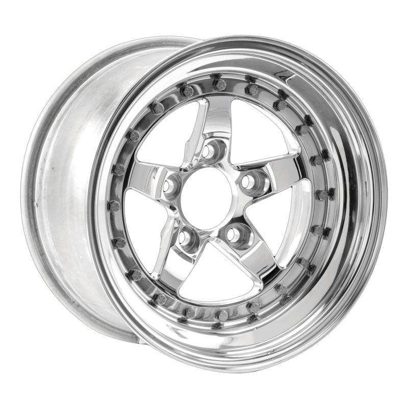 Weld Weldstar 15×10 / 5×4.5 BP / 3.5in. BS Polished Wheel – Non-Beadlock
