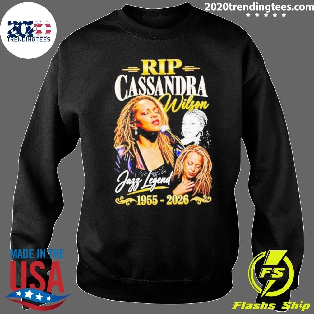 Rip Cassandra Wilson Jazz Legend 1955 2026 Shirt