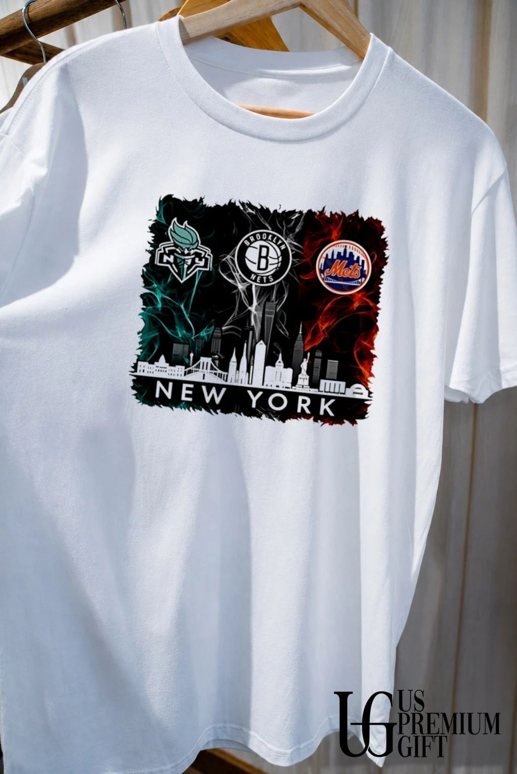 Brooklyn Nets New York Mets Liberty 2026 Skyline City shirt