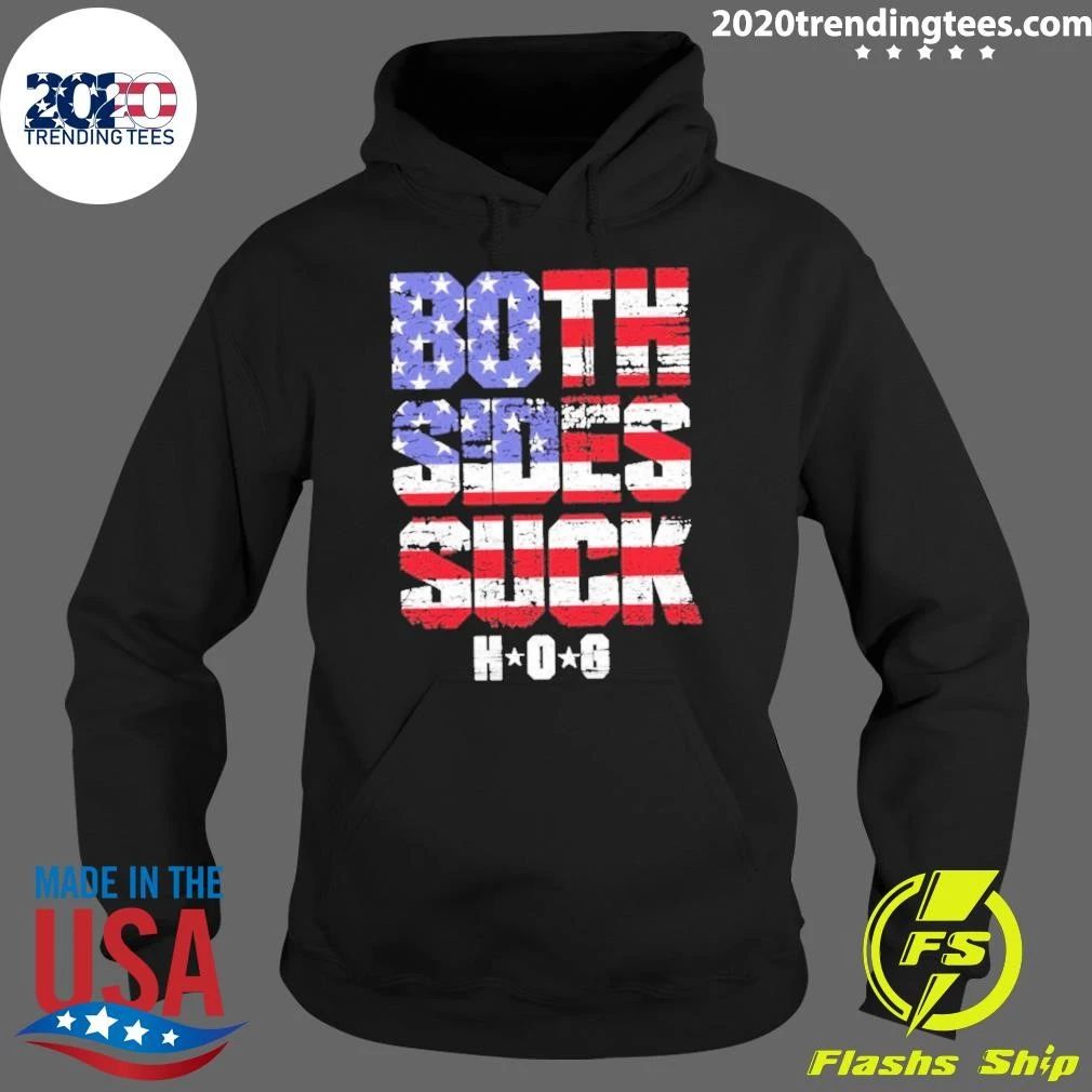 Both Sides Suck Hog American Flag Shirt