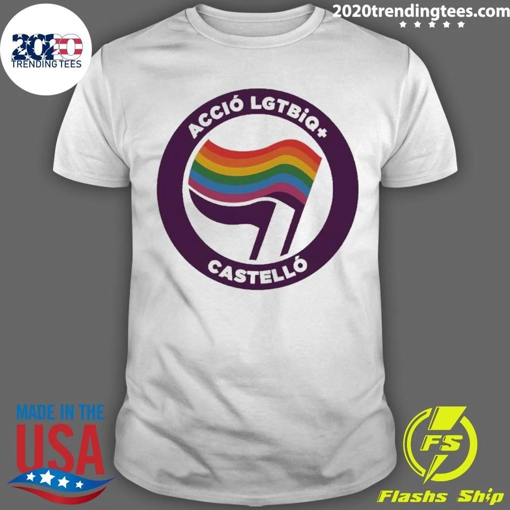 Accio Lgtbiq+ Castelló Pride Lgbtq Rights Shirt