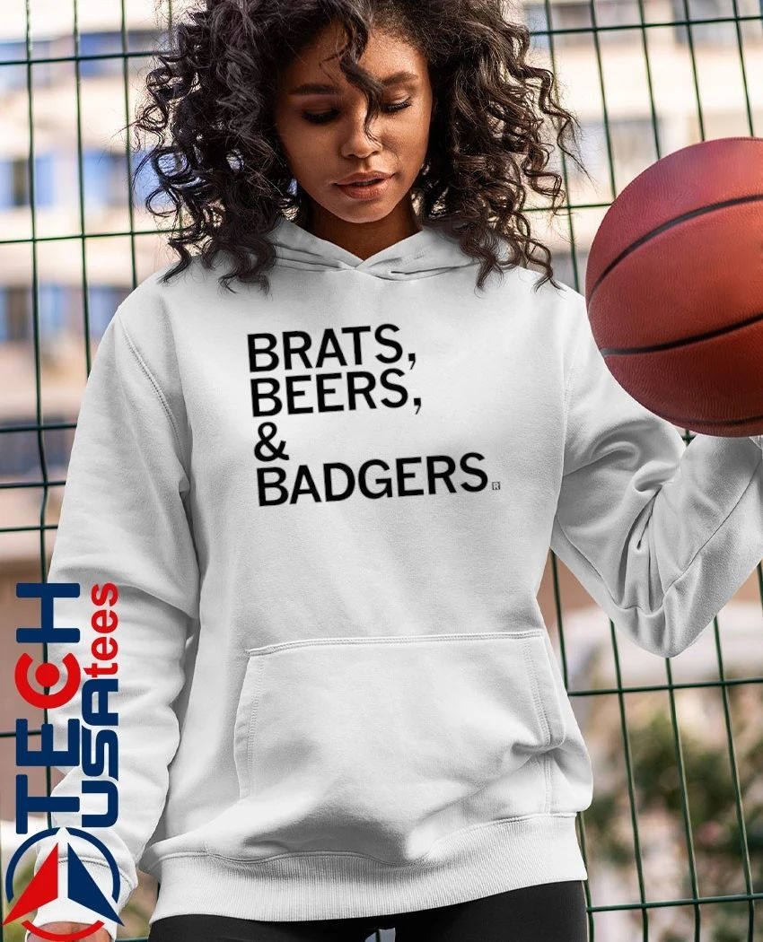 Brats beers and badgers shirt