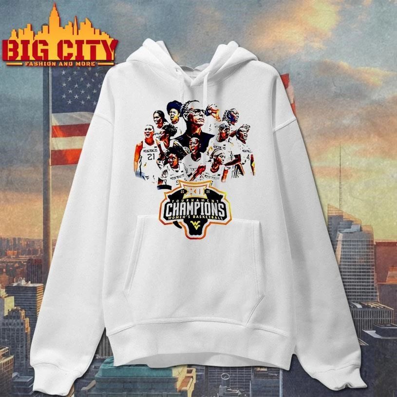 West Virginia Mountaineers Womens Basketball 2026 Big 12 Tournament Champions Shirt
