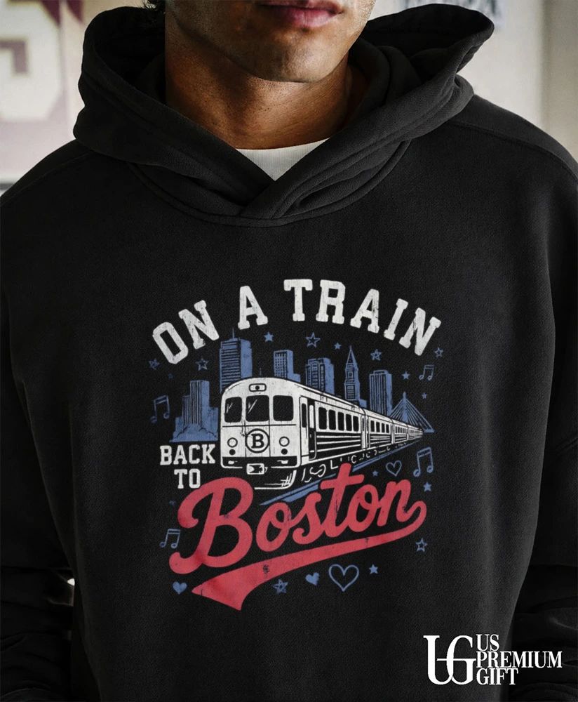 On a train back to Boston shirt