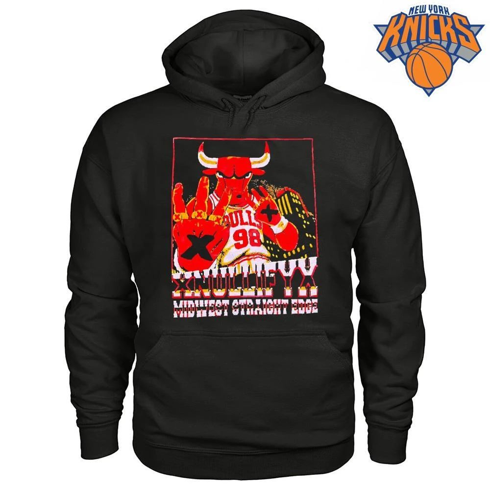 Chicago Bulls Xnullifyx Midwest Straight Edge Vintage 98 Hardcore Punk shirt