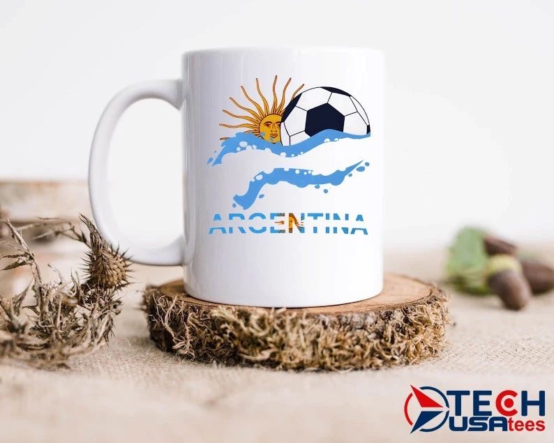 Argentina World Cup Soccer Sun and Ball shirt