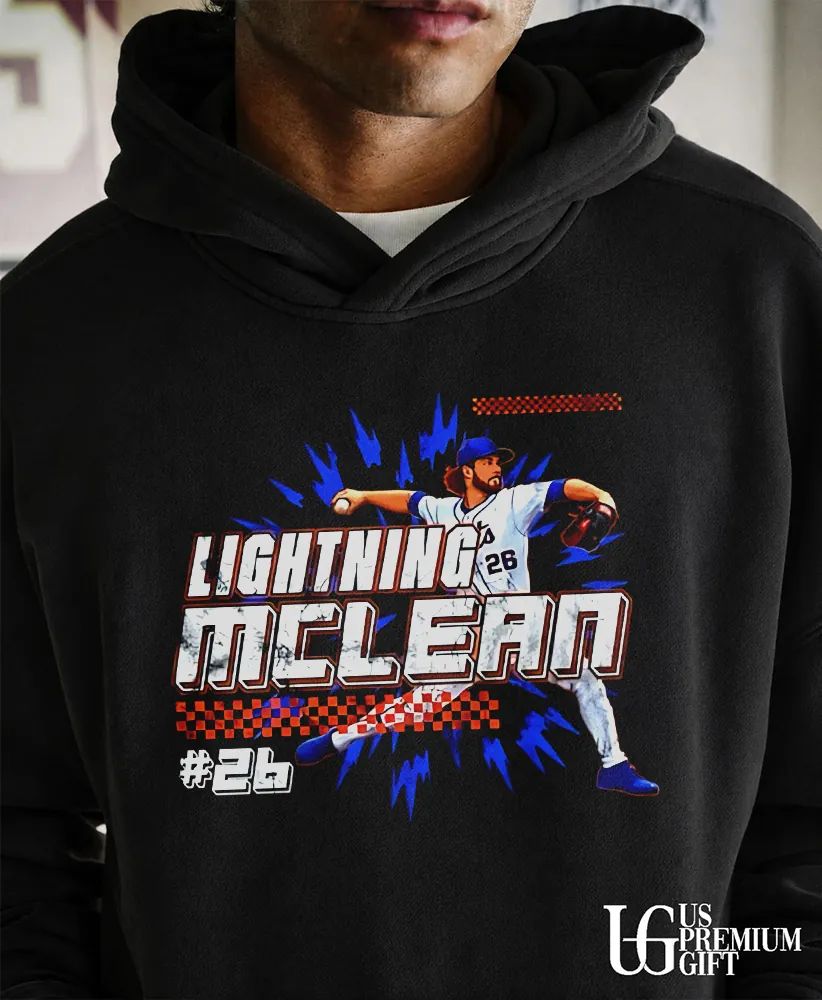 Lightning McLean Nolan McLean New York Mets baseball shirt