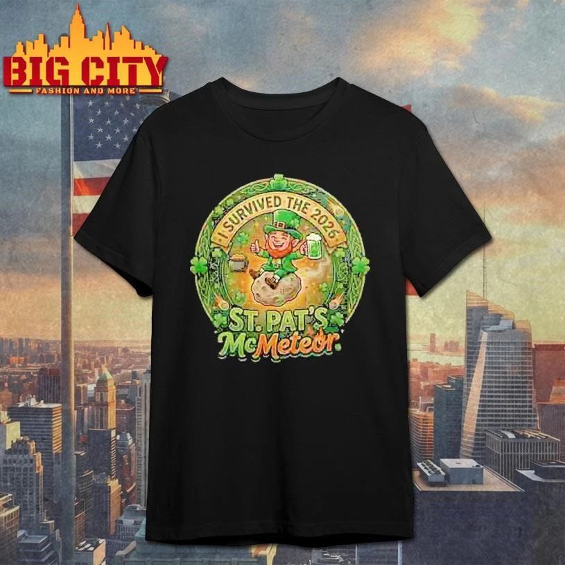I Survived The St. Patricks Day 2026 Meteor Shirt