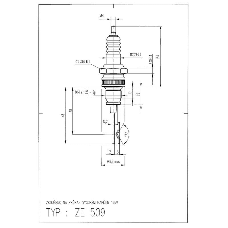 Igniter / Ionization Detector ZE 509
