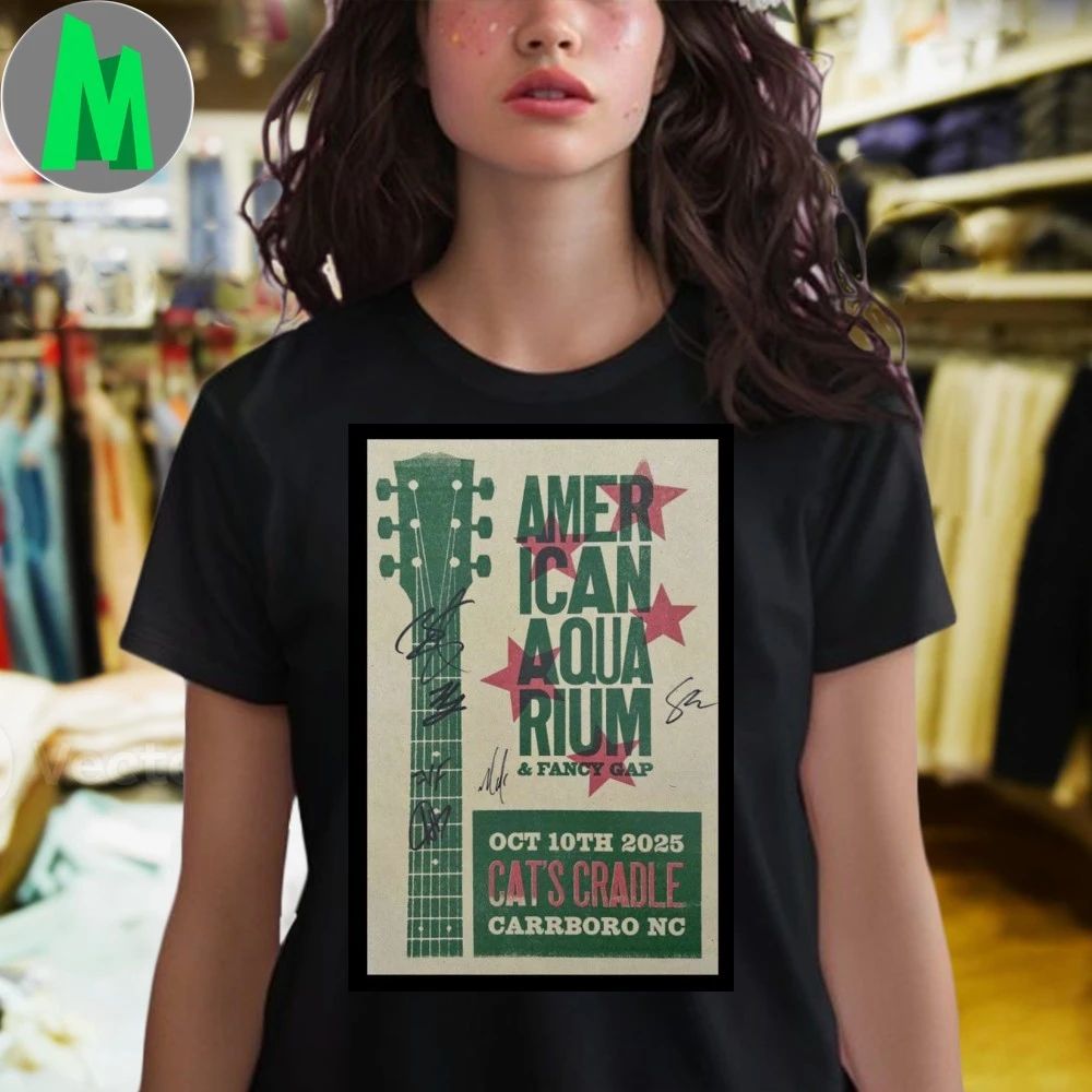 BJ Barham Oct 10 2025 Carrboro, North Carolina Poster Shirt