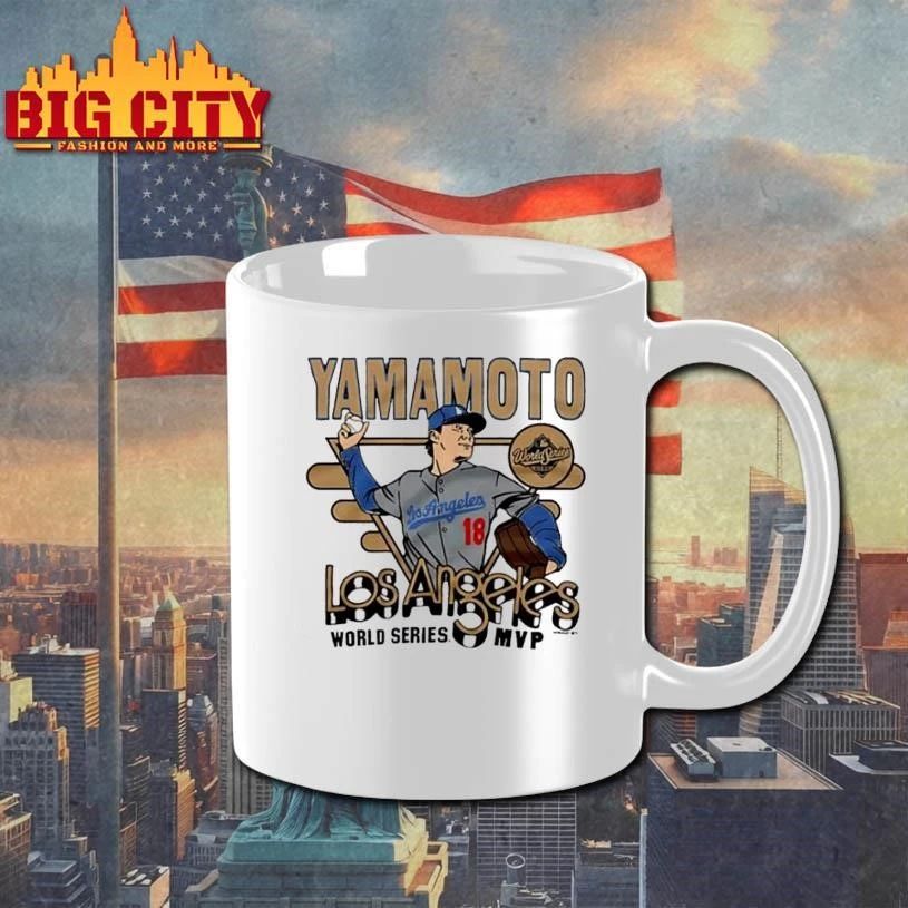 Yamamoto Los Angeles World Series Mvp Pitcher Graphic Shirt