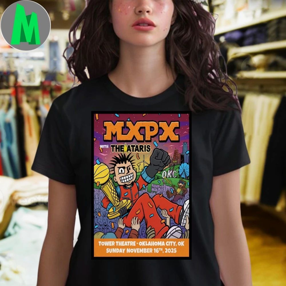 MXPX Oklahoma City OK November 16 2025 Poster Shirt
