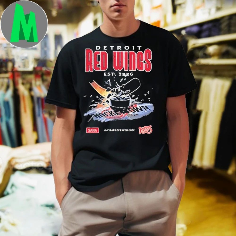 Sana Detroit Sana X Red Wings Hockey Town Hot Shirt