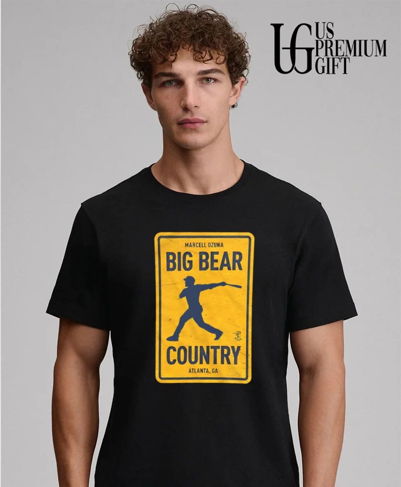 Big Bear Country Marcell Ozuna Pittsburgh Pirates baseball shirt