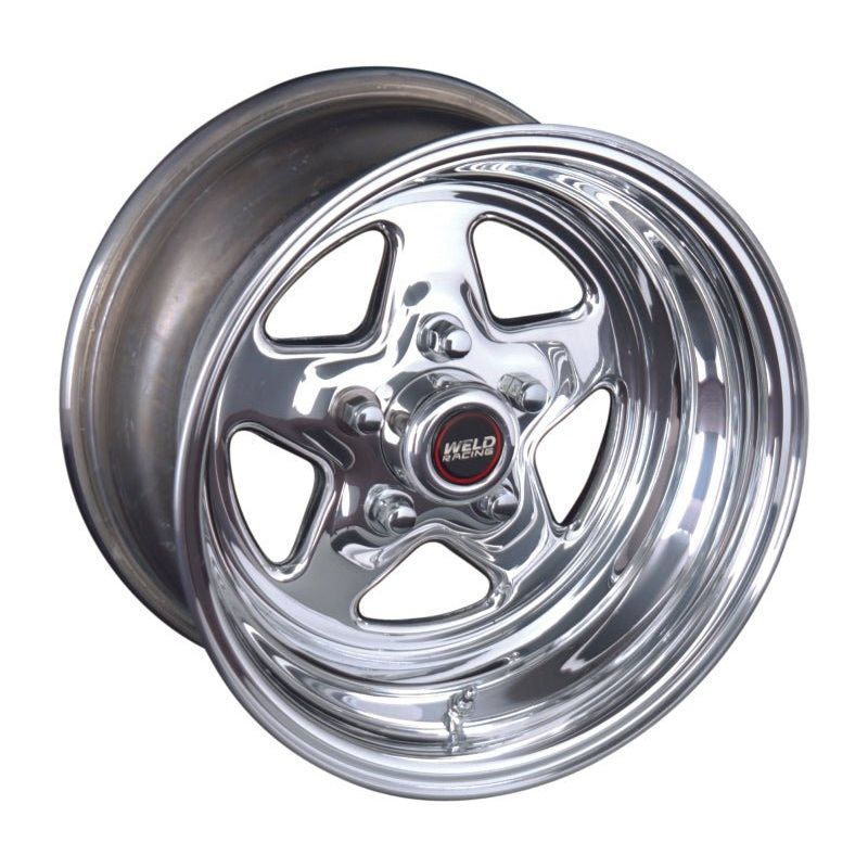 Weld ProStar 15×10 / 5×4.75 BP / 3.5in. BS Polished Wheel – Non-Beadlock