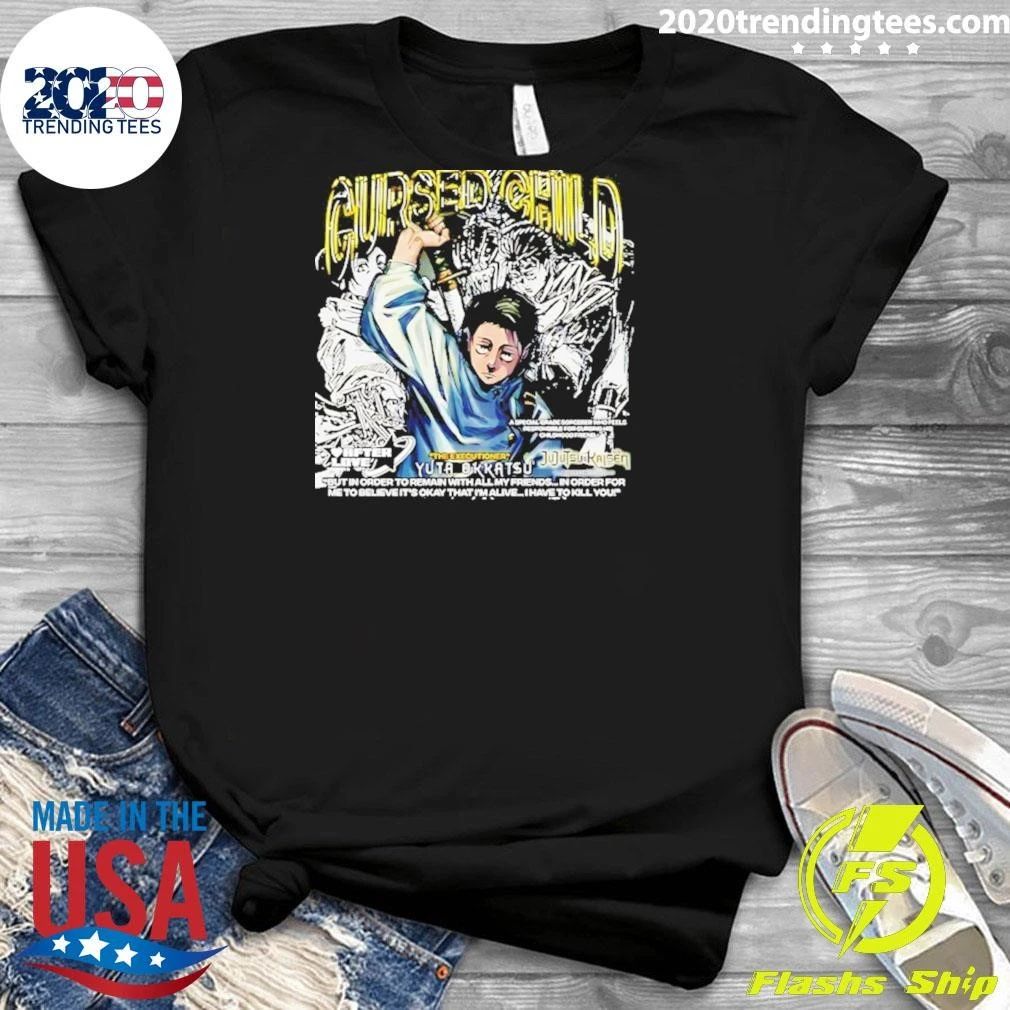 Yuta Okkotsu Cursed Child Jujutsu Kaisen Shirt