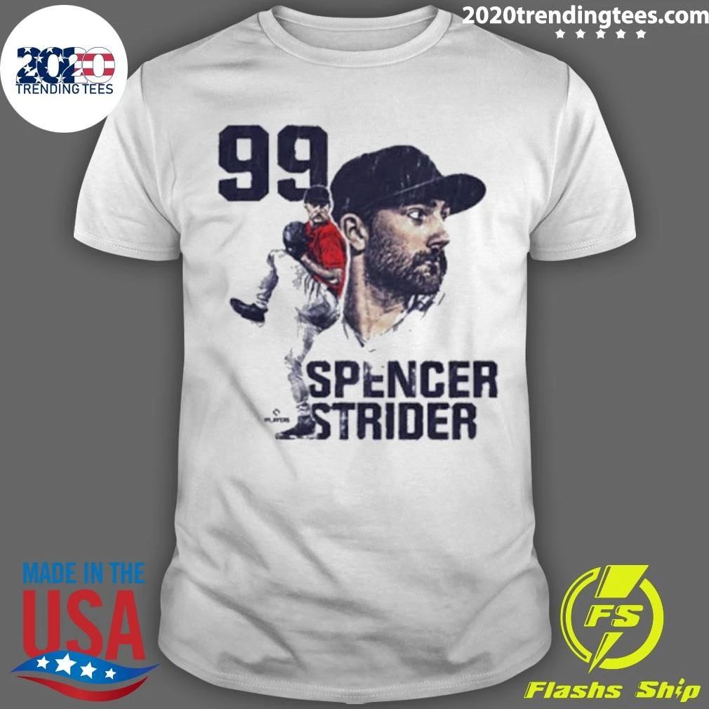 Spencer Strider Atlanta Braves Number 99 Shirt