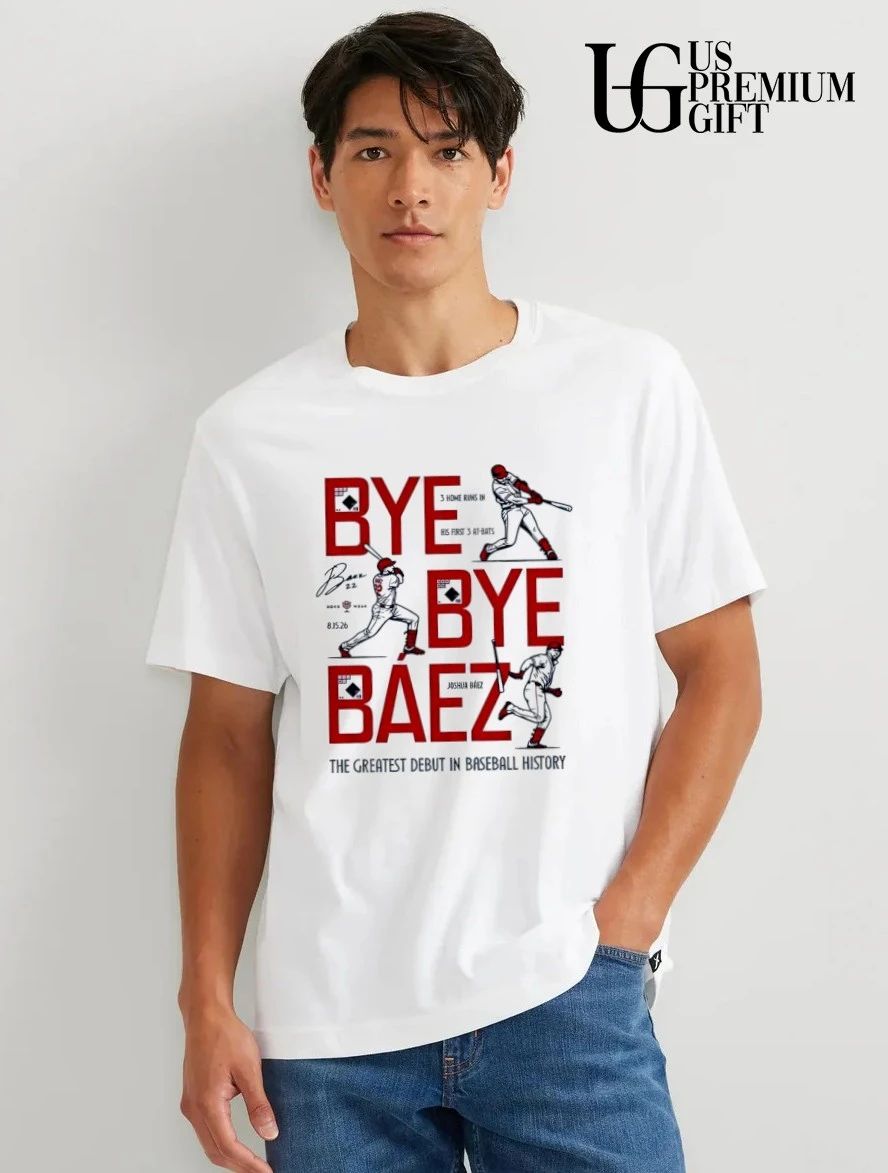Bye Bye Báez Joshua Báez St. Louis Cardinals baseball the Greatest Debut in baseball history signature shirt