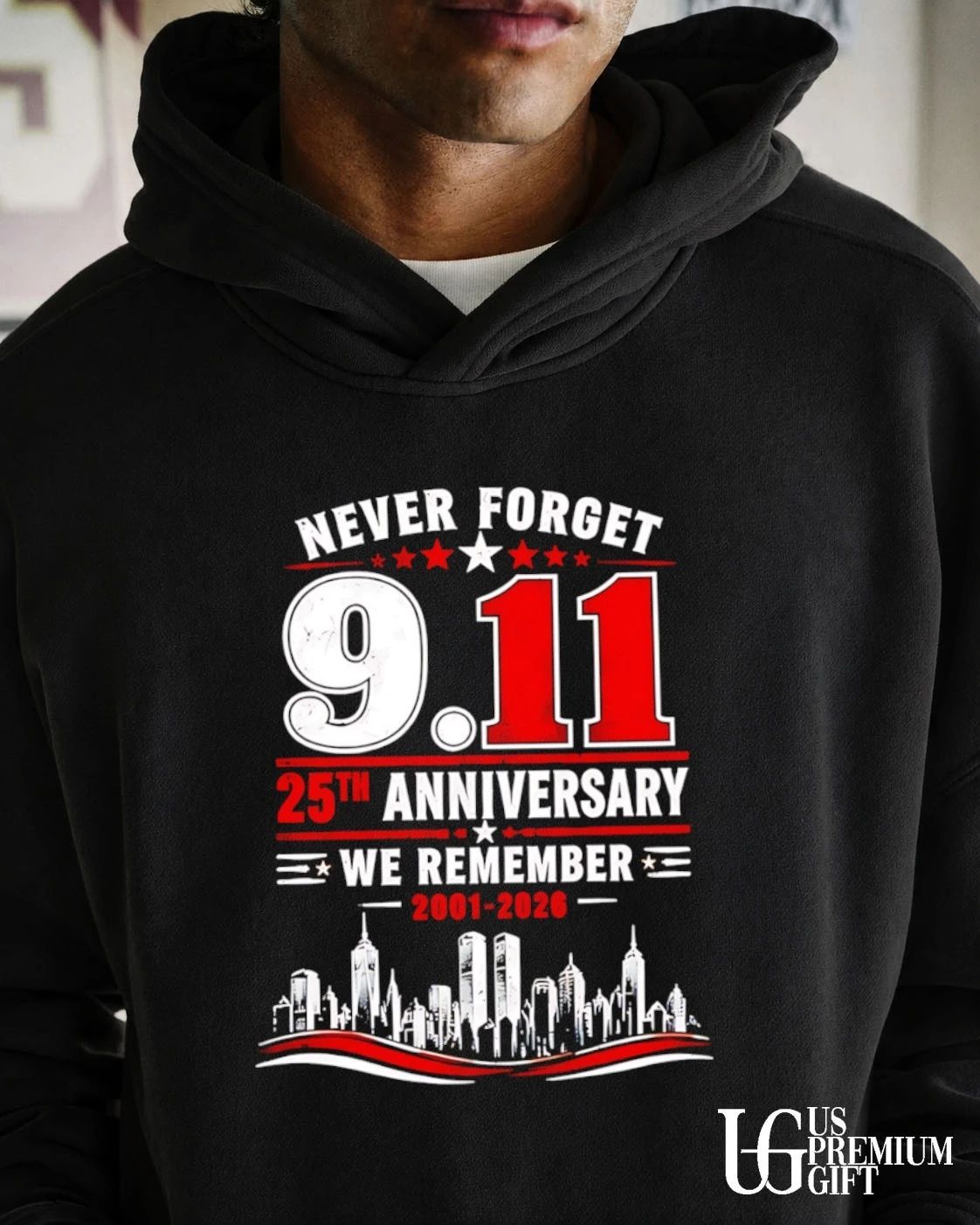 Never forget 911 25th anniversary we remember 2001-2026 shirt