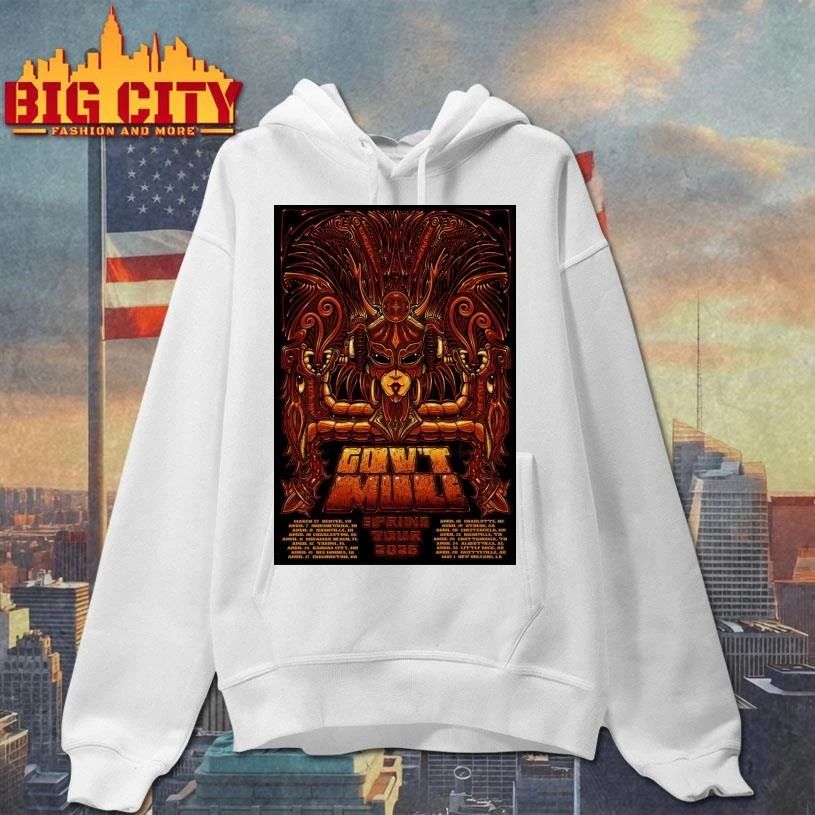 Gov’t Mule Band Spring Tour 2026 Poster Shirt