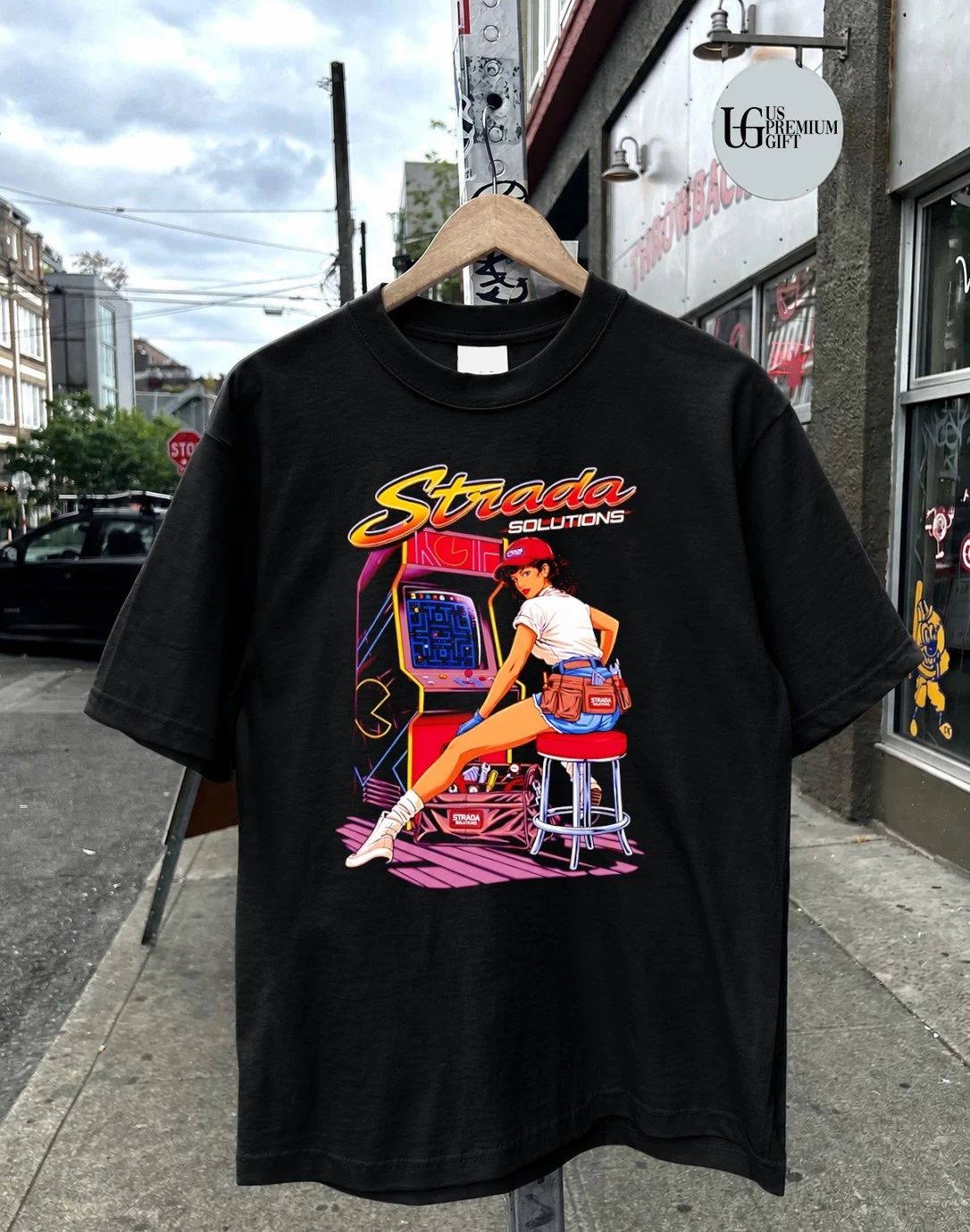 Strada Solutions Arcade Mechanic gaming shirt