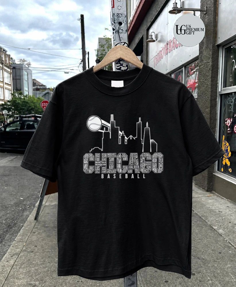 Chicago baseball Skyscraper Sluggers Skyline City shirt