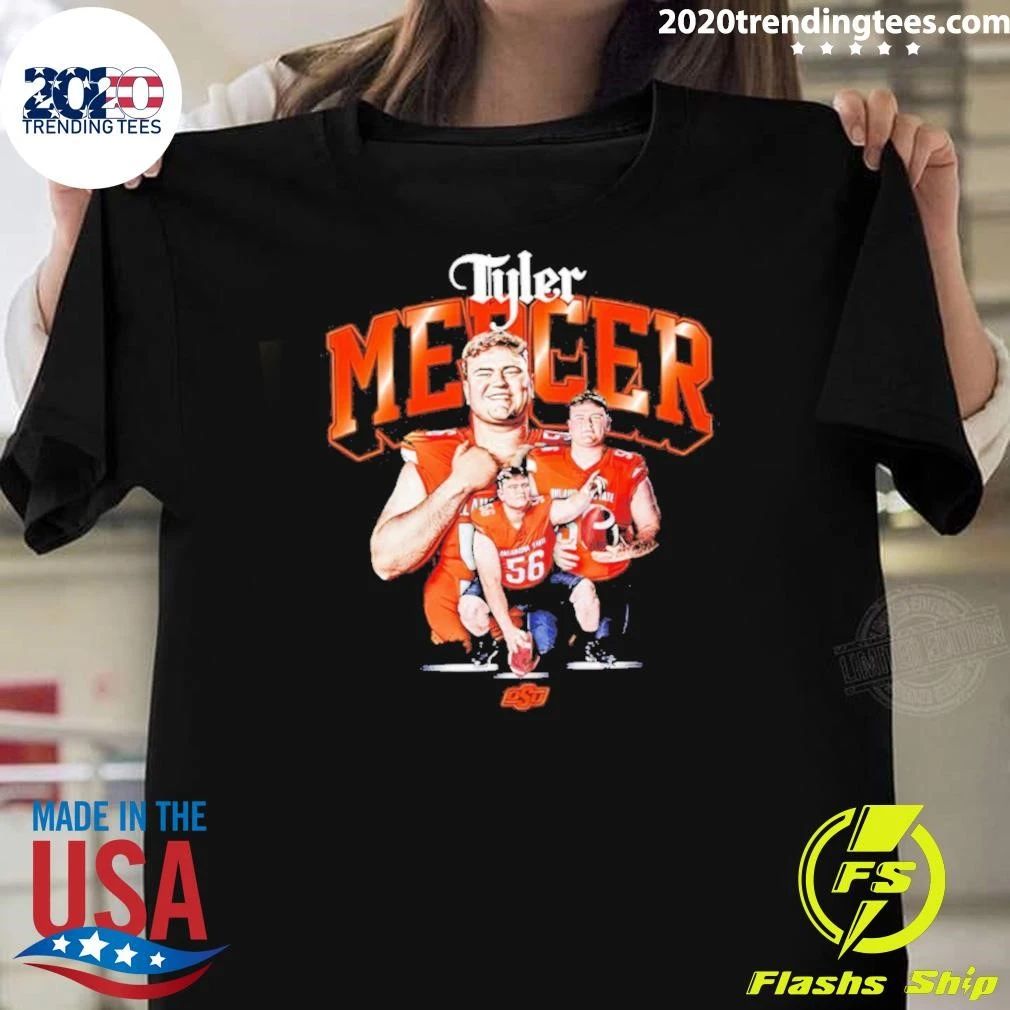 Tyler Mercer Oklahoma State Football Player Vintage Shirt