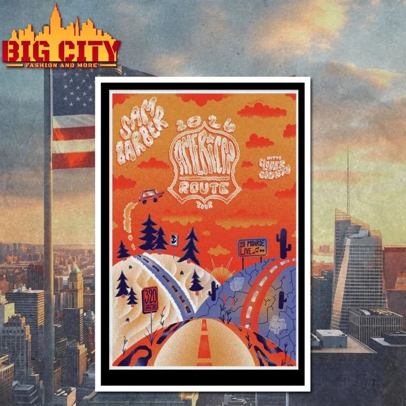 Mar 20 2026 Sam Barber Grand Rapids, Michigan Poster T-shirt