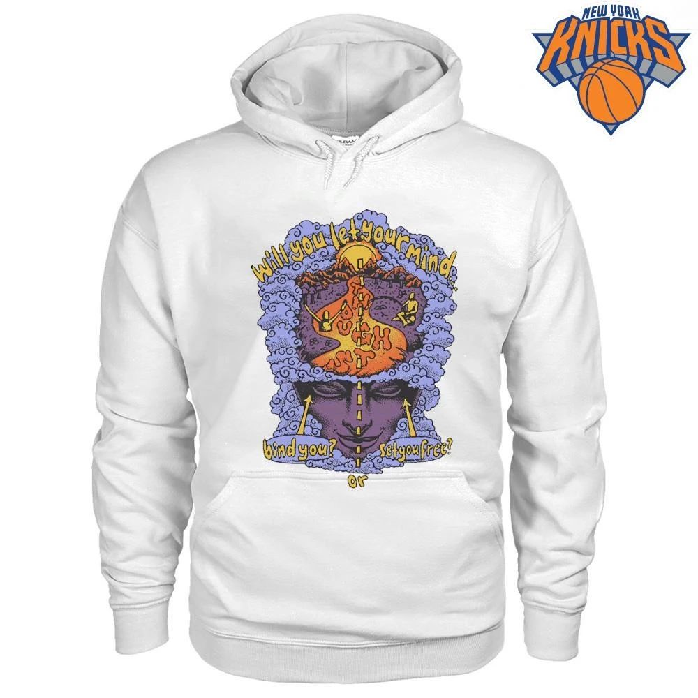 Psychadelic Mindfulness Spiritual Thought Street Will You Let Your Mind Bind You Shirt