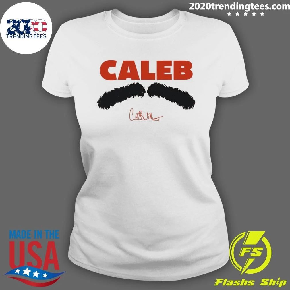 Caleb Williams Chicago Mustache Signature Shirt