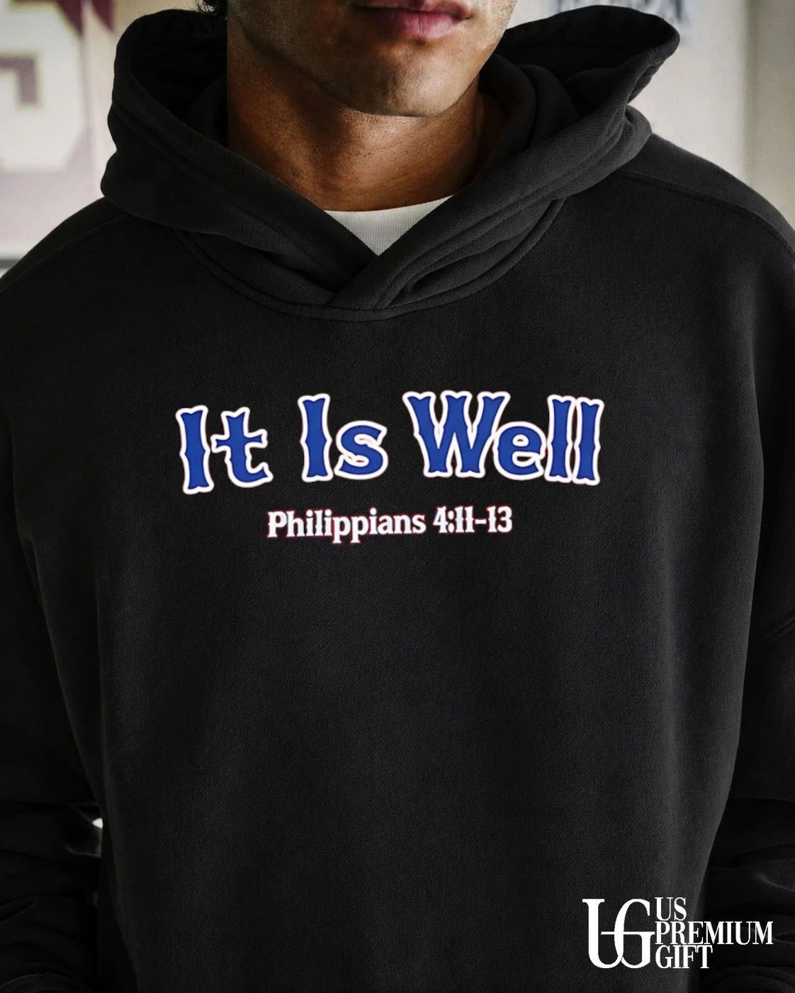 It is Well Philippians 4 11 13 Boston Red Sox baseball shirt