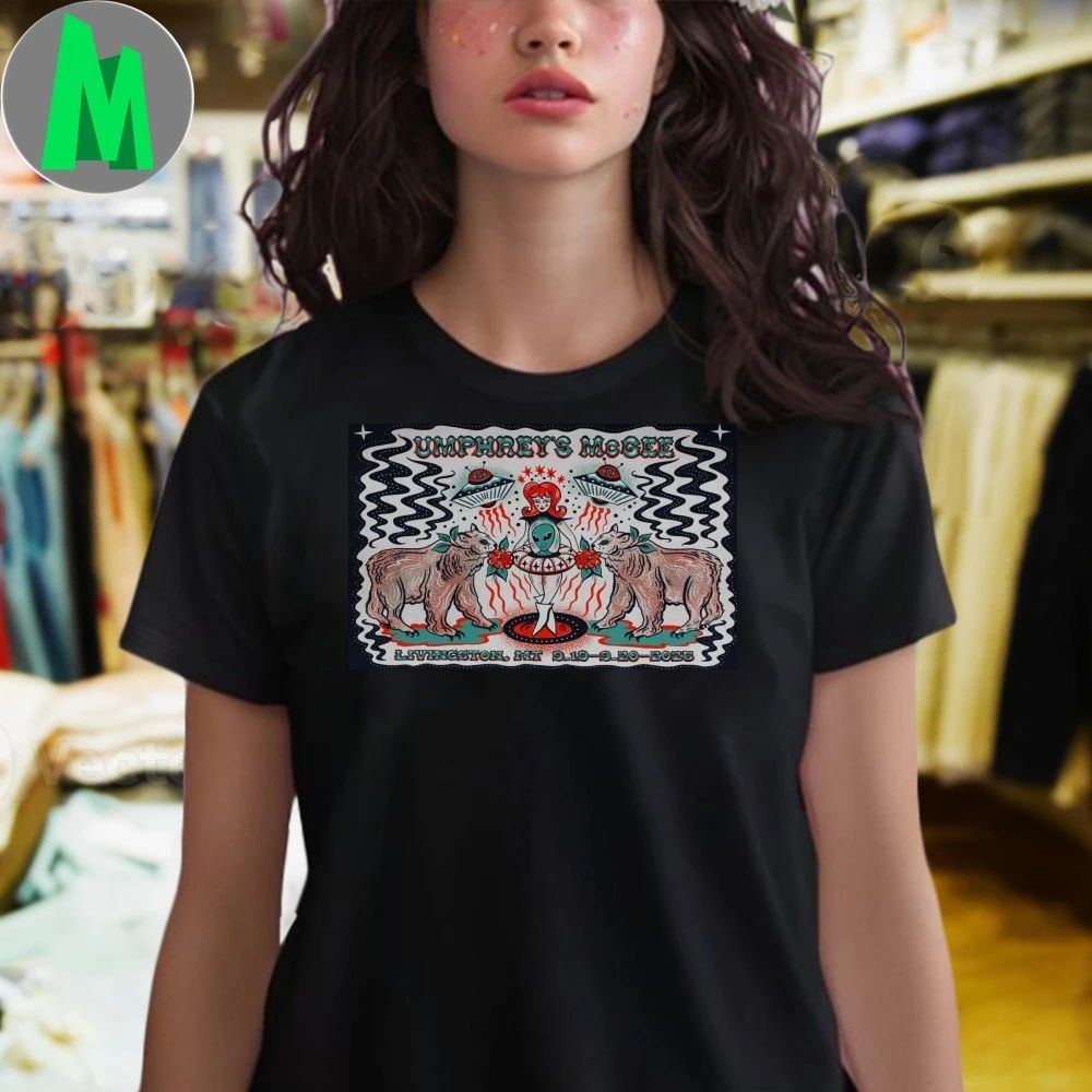 Umphrey’s McGee Livingston, MT 2025 Poster Shirt