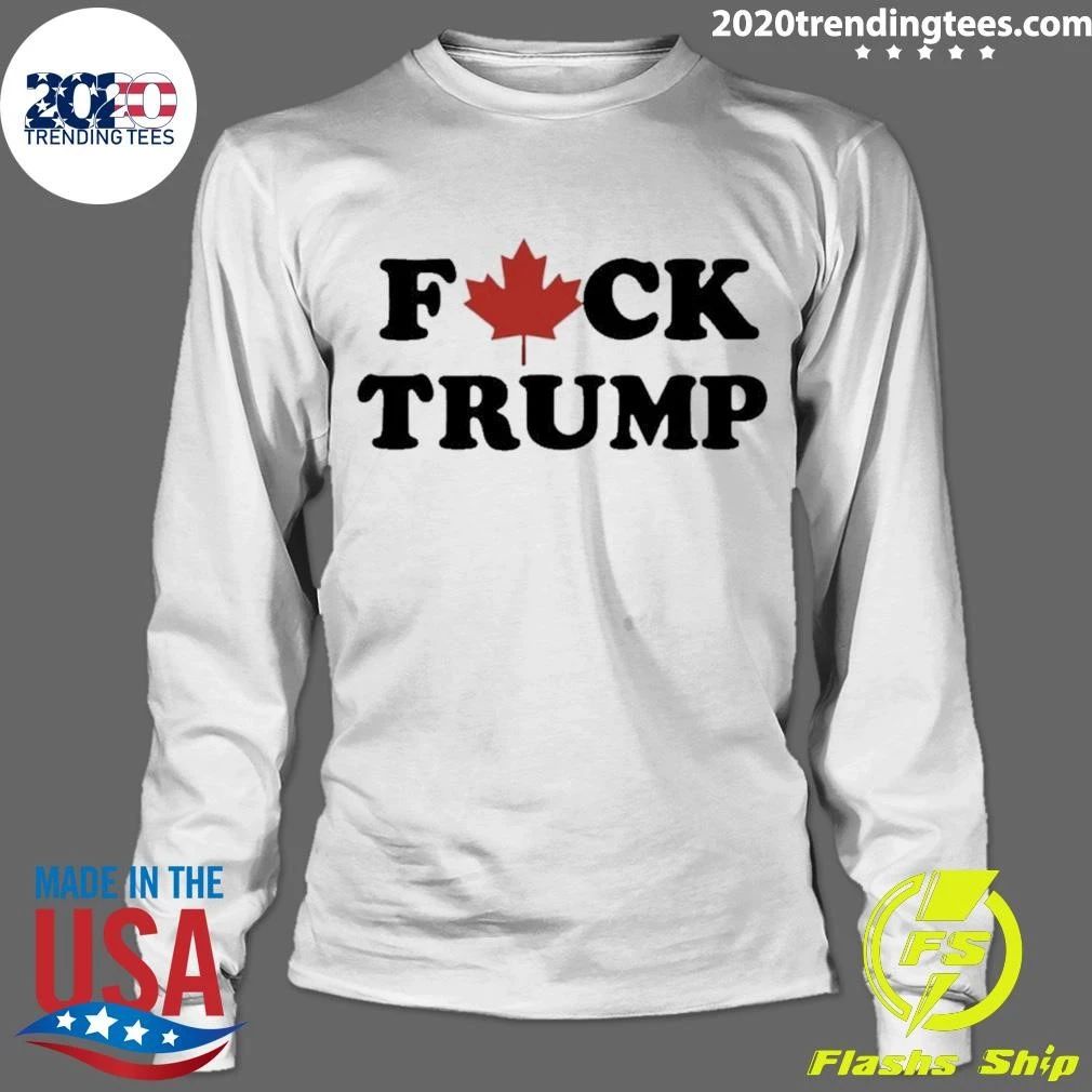 Trump Canada Maple Leaf Political Shirt
