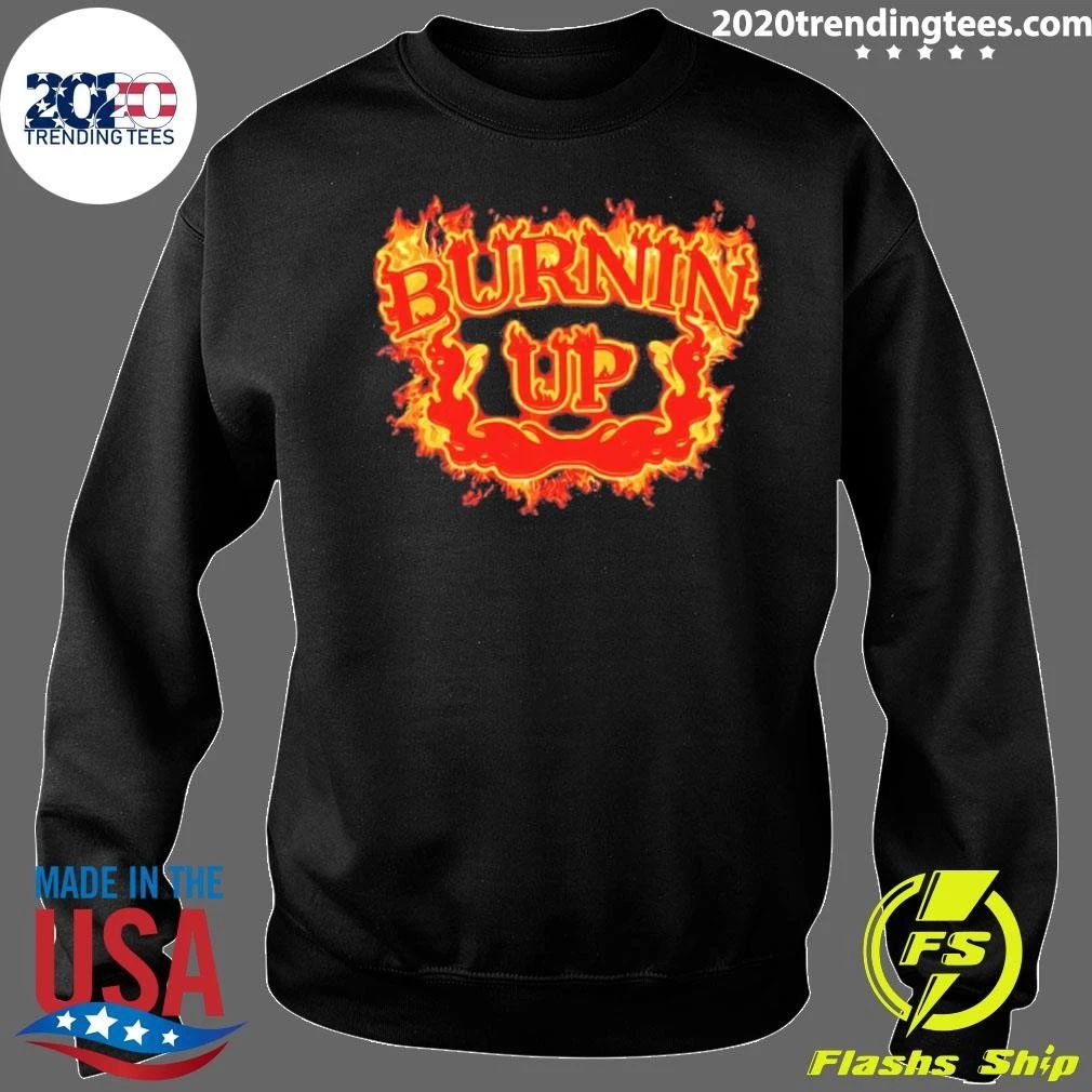 Burnin Up Vintage Flames Shirt
