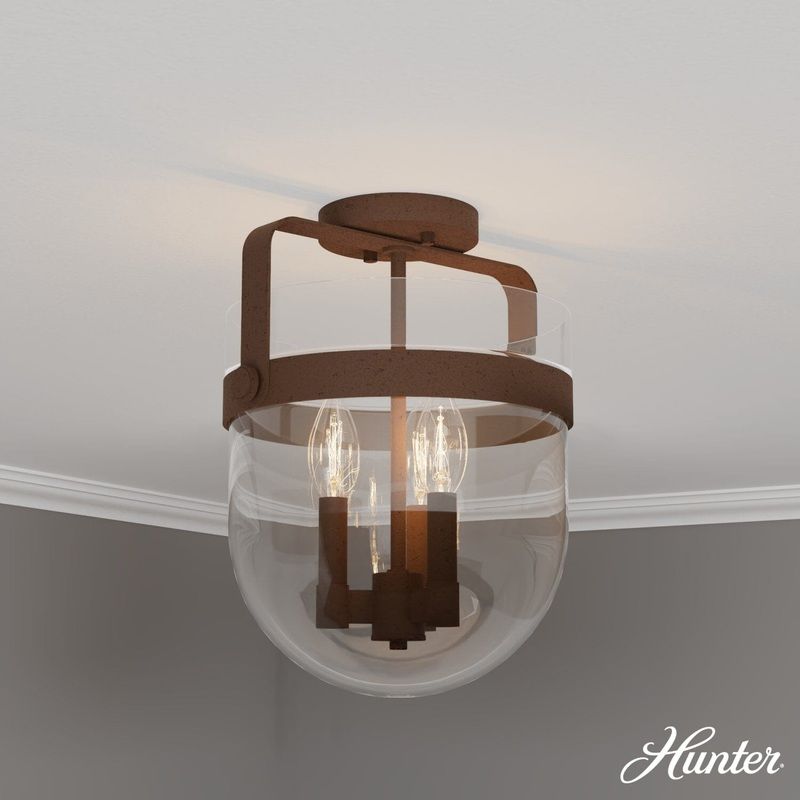 Karloff 3 Light Semi-Flush Mount