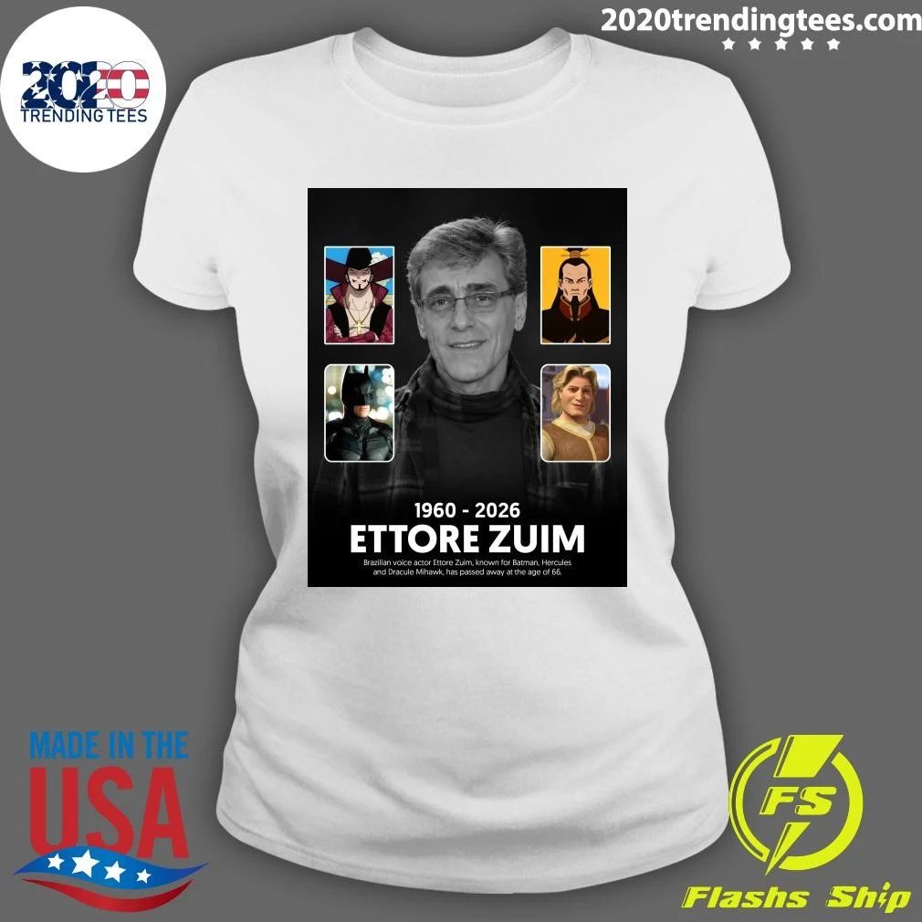 Rip Ettore Zuim 1960-2026 Another Legendary Voice From Our Childhood Is Gone Shirt
