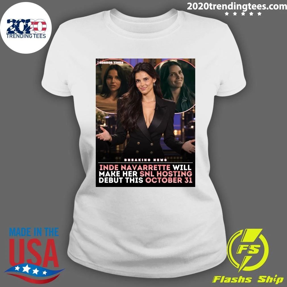 Inde Navarrette Will Make Her Snl Hosting Debut This October 31, 2026 Shirt