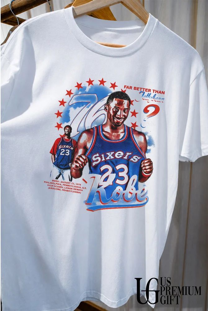 Kobe Bryant Philadelphia 76ers Far Better Than Jellybean 23 Kobe shirt