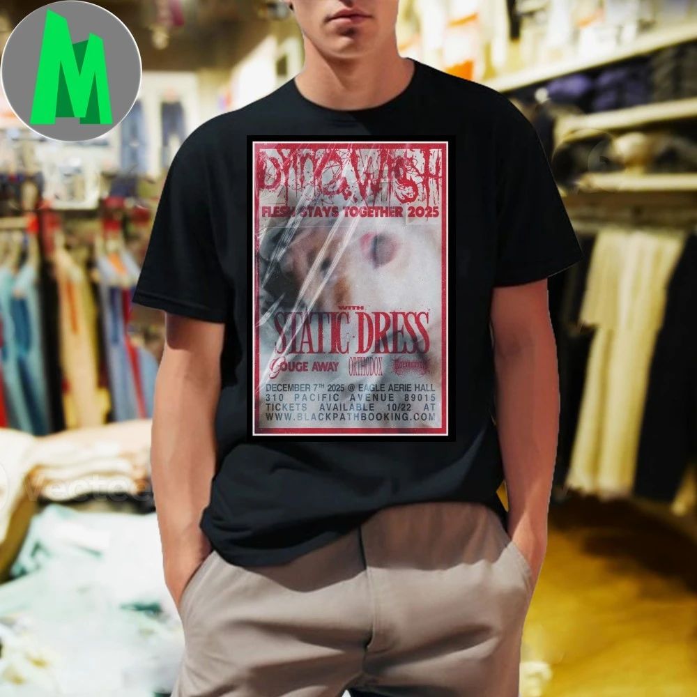 Dying Wish Eagle Aerie Hall, Nevada Poster Shirt