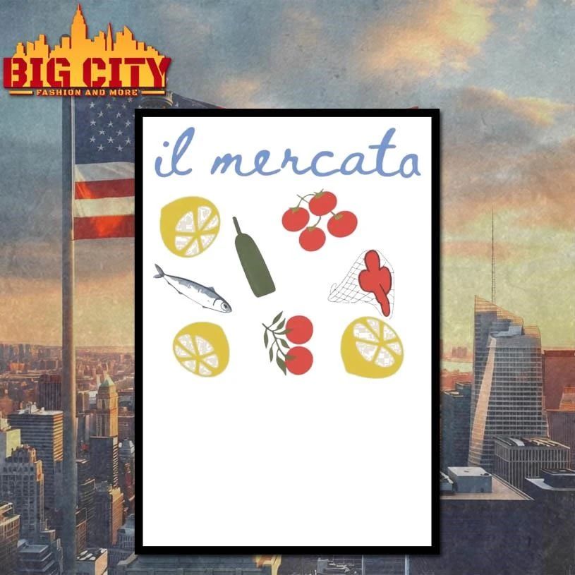 Summer House Amanda Batula Il Mercato Graphic Art Shirt