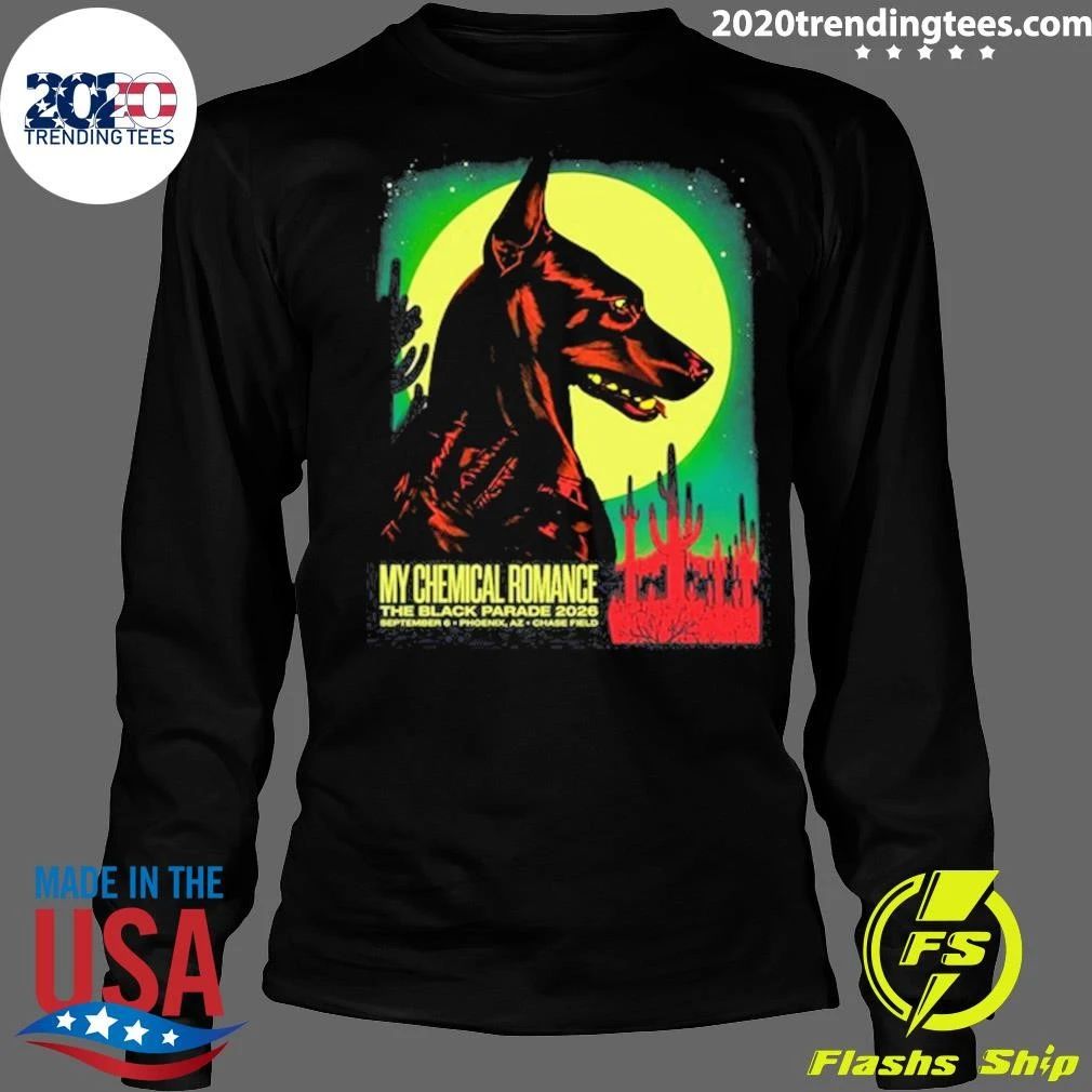 MCR My Chemical Romance Phoenix AZ At Chase Field In Phoenix AZ On September 6 2026 Shirt