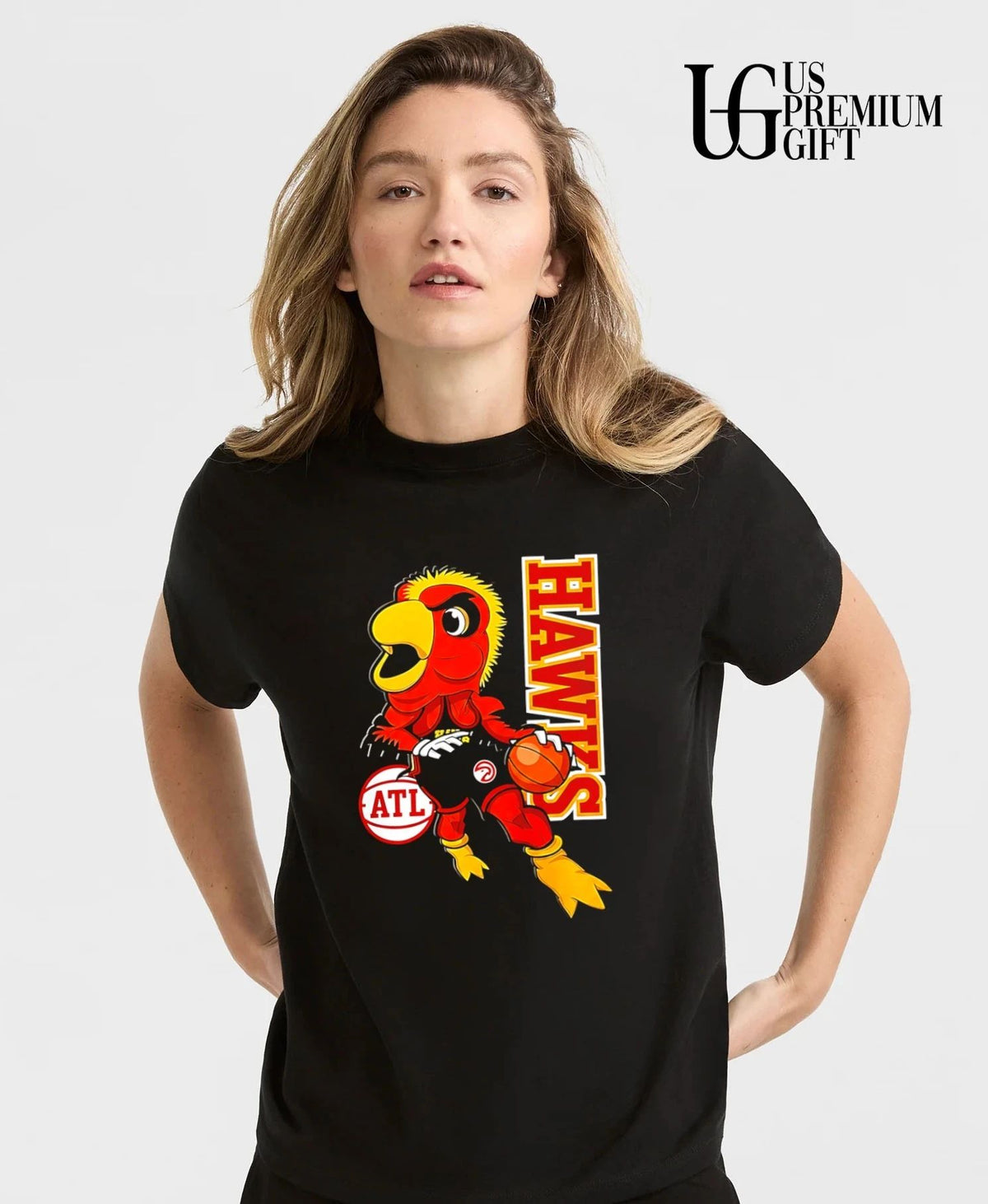 Harry the Hawk Atlanta Hawks Bird shirt