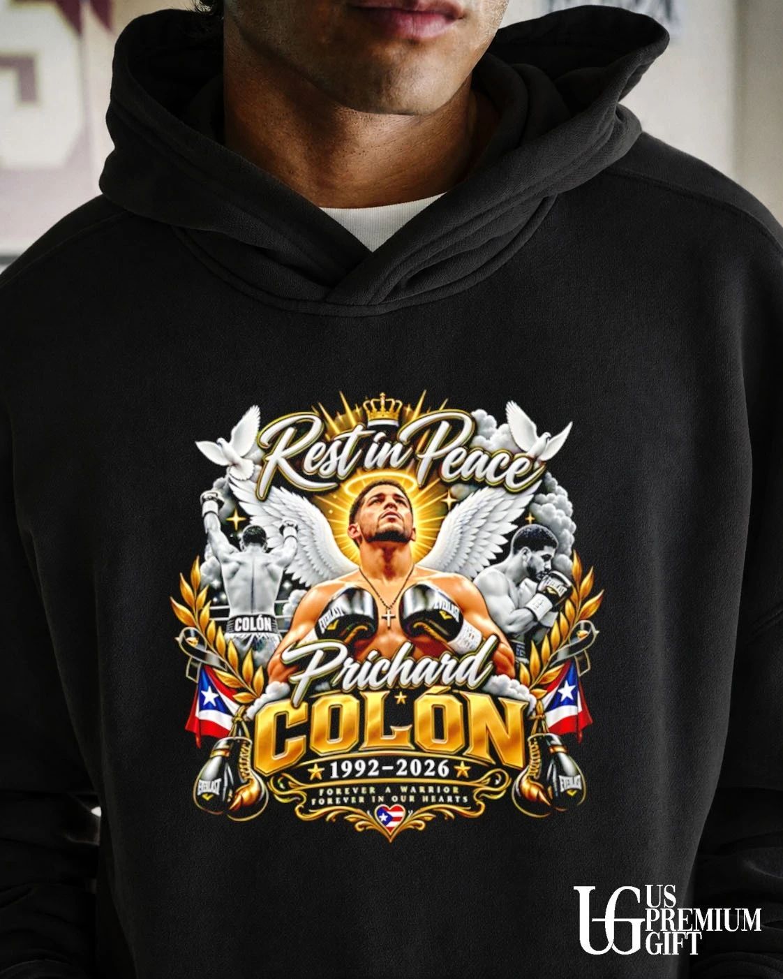 Rest in Peace Prichard Colon 1992-2026 memorial boxing shirt