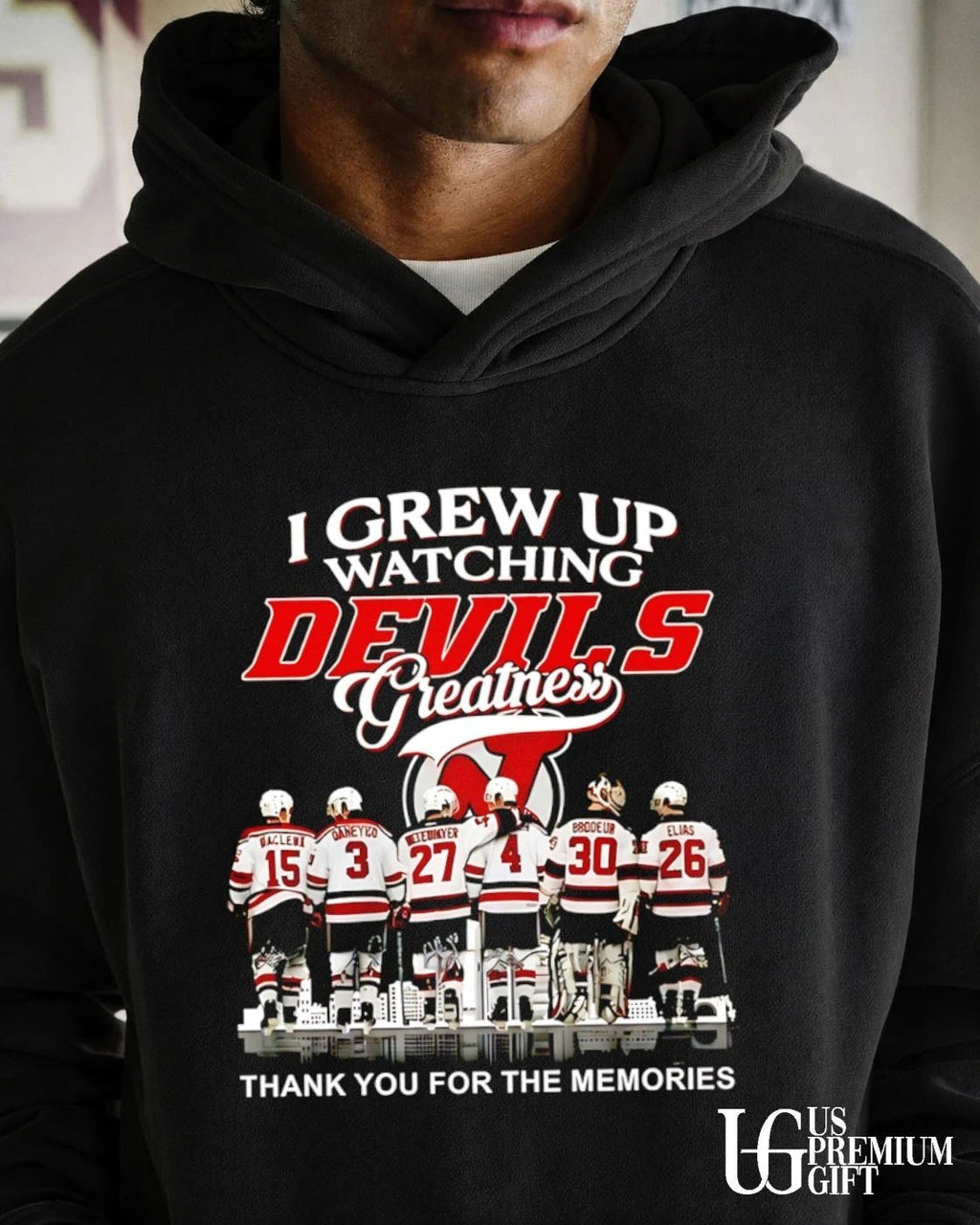 I grew up watching New Jersey Devils Legends Thank You For The Memories 2026 graphic shirt