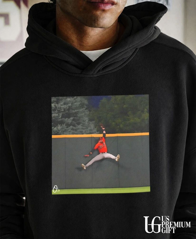 The Catch Colton Cowser Baltimore Orioles baseball 2026 photo shirt